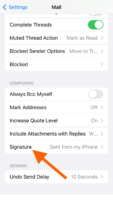 How to change your email signature on iPhone (step-by-step guide ...