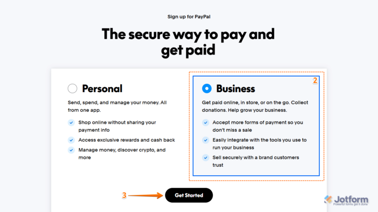 How to Open a PayPal Business Account | The Jotform Blog