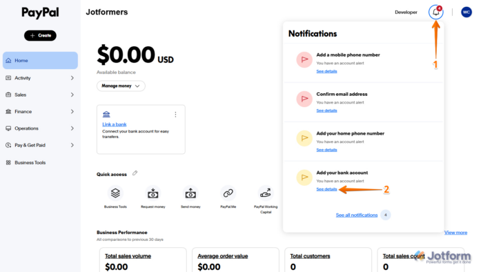 How to Open a PayPal Business Account | The Jotform Blog