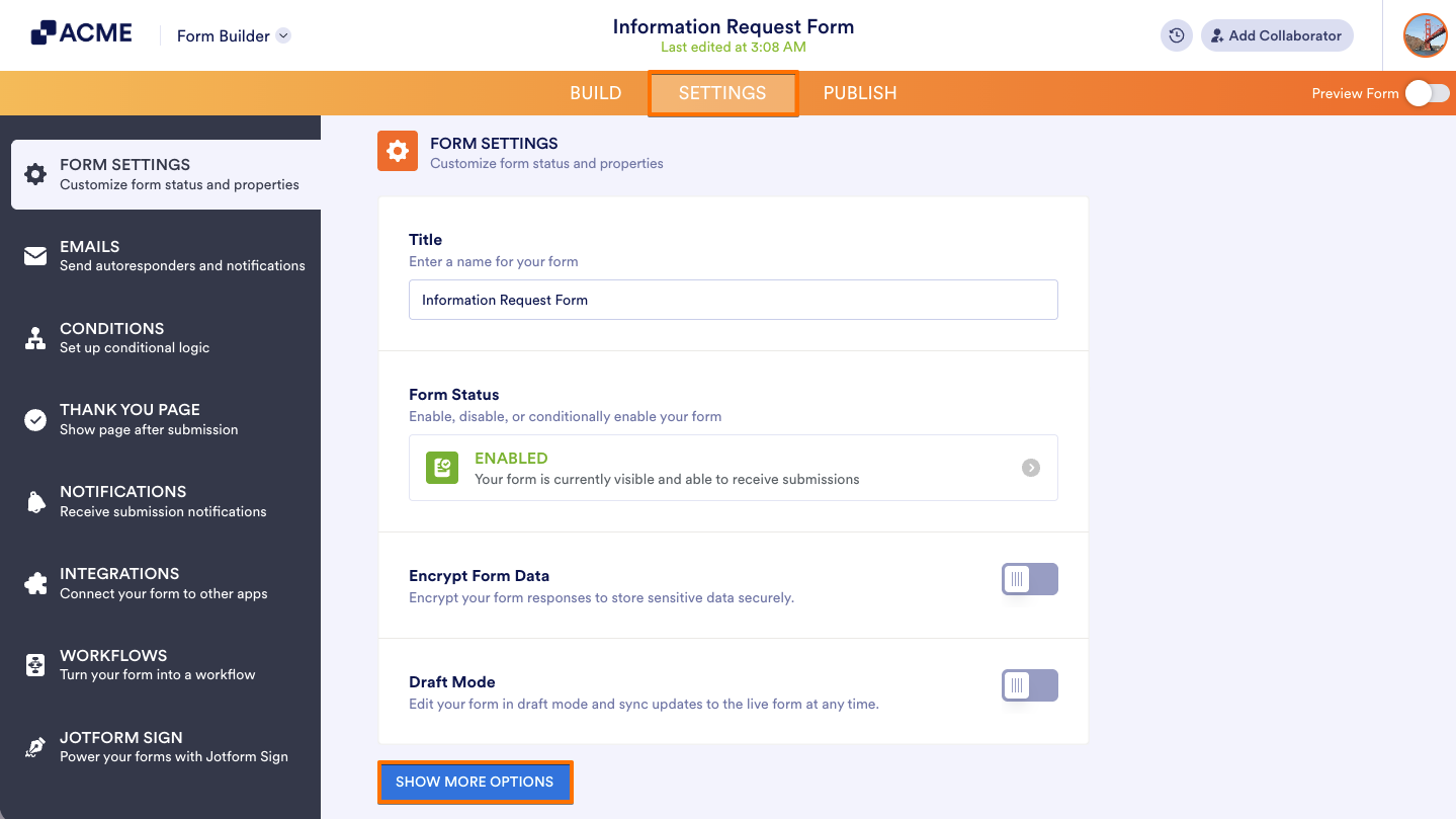 How to Enable Save and Continue Later on Forms Image-5
