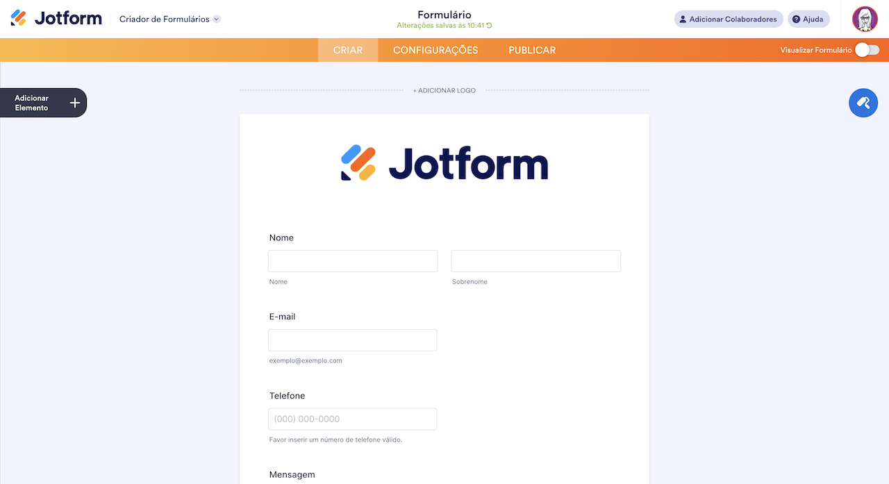 Configuração Finalizada