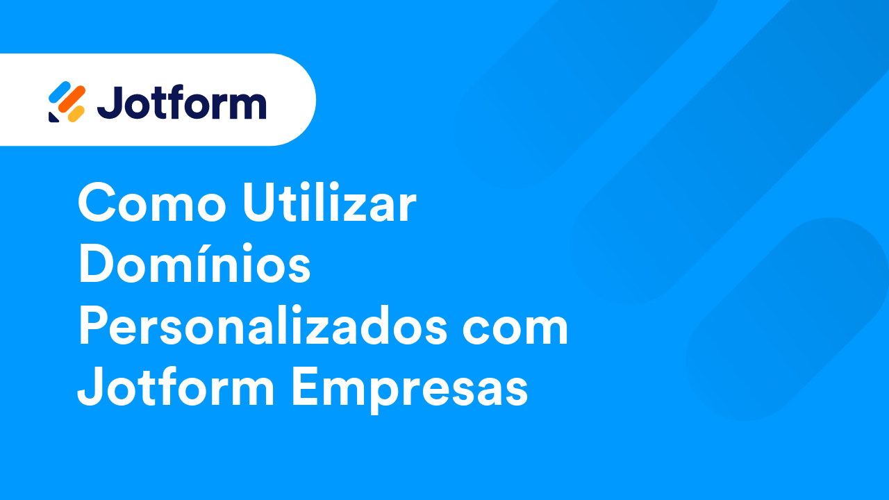 Domínios Personalizados