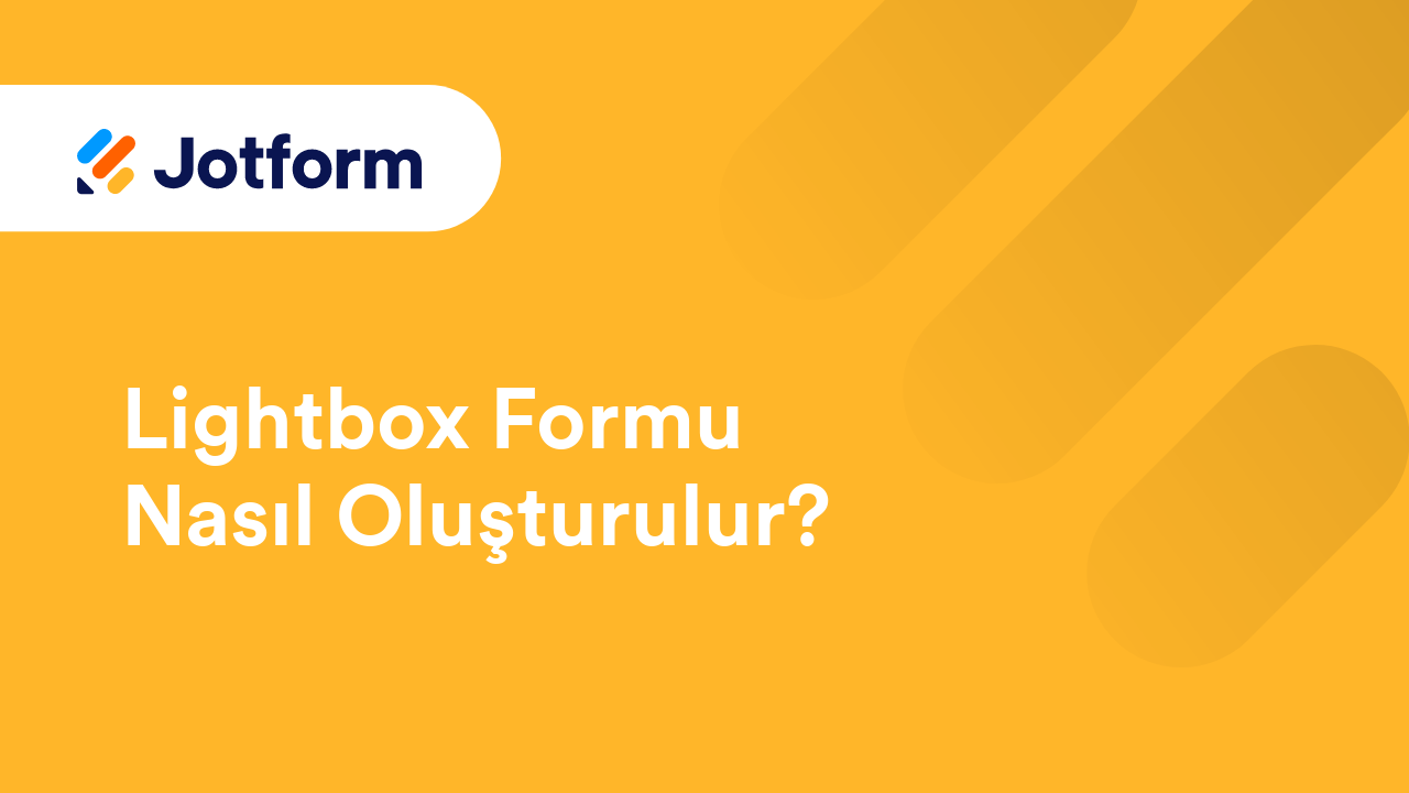 Form Oluşturma