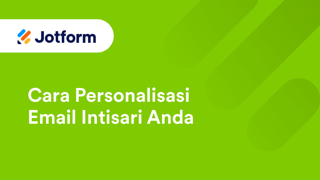 Cara Menerapkan Verifikasi Email di Jotform Kartu