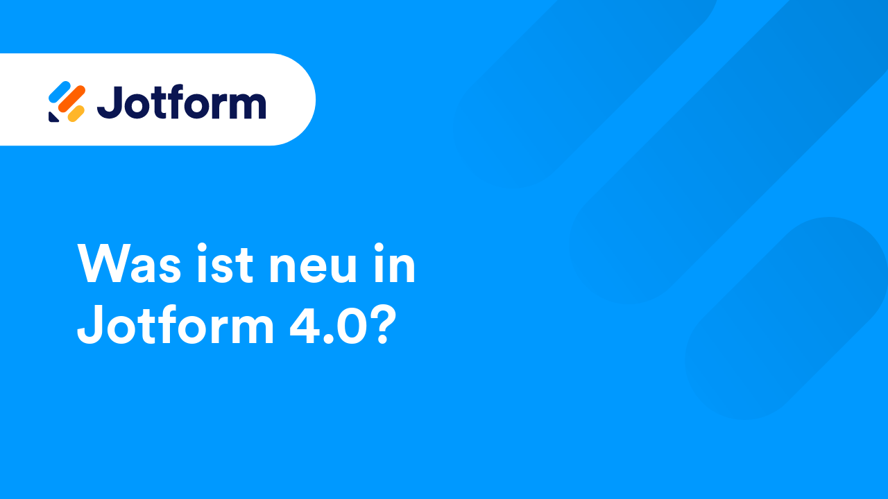 Erste Schritte mit Jotform