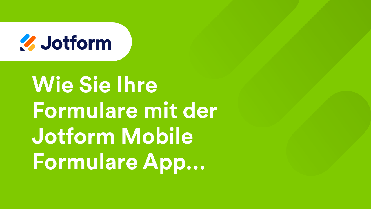 Mobile Forms