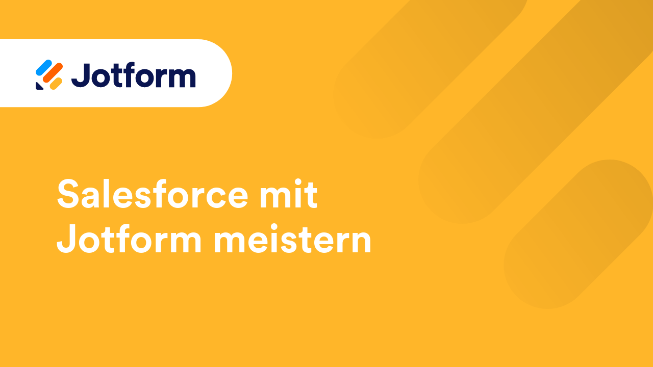 Jotform für Salesforce