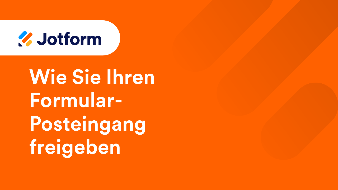 Jotform Posteingang