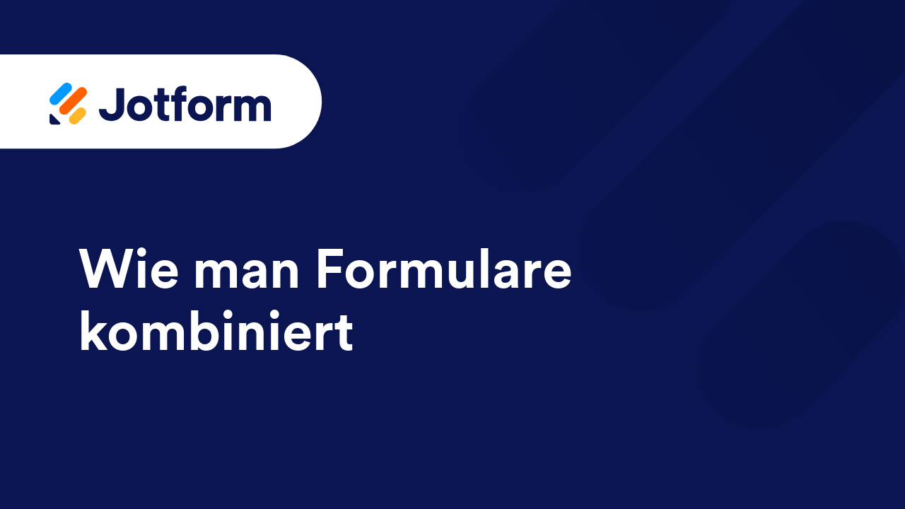Formulare verwalten