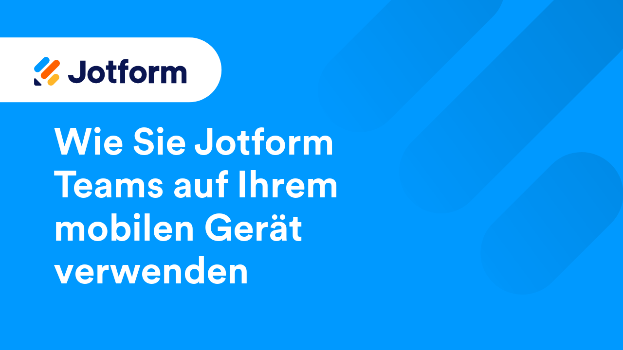 Jotform Teams
