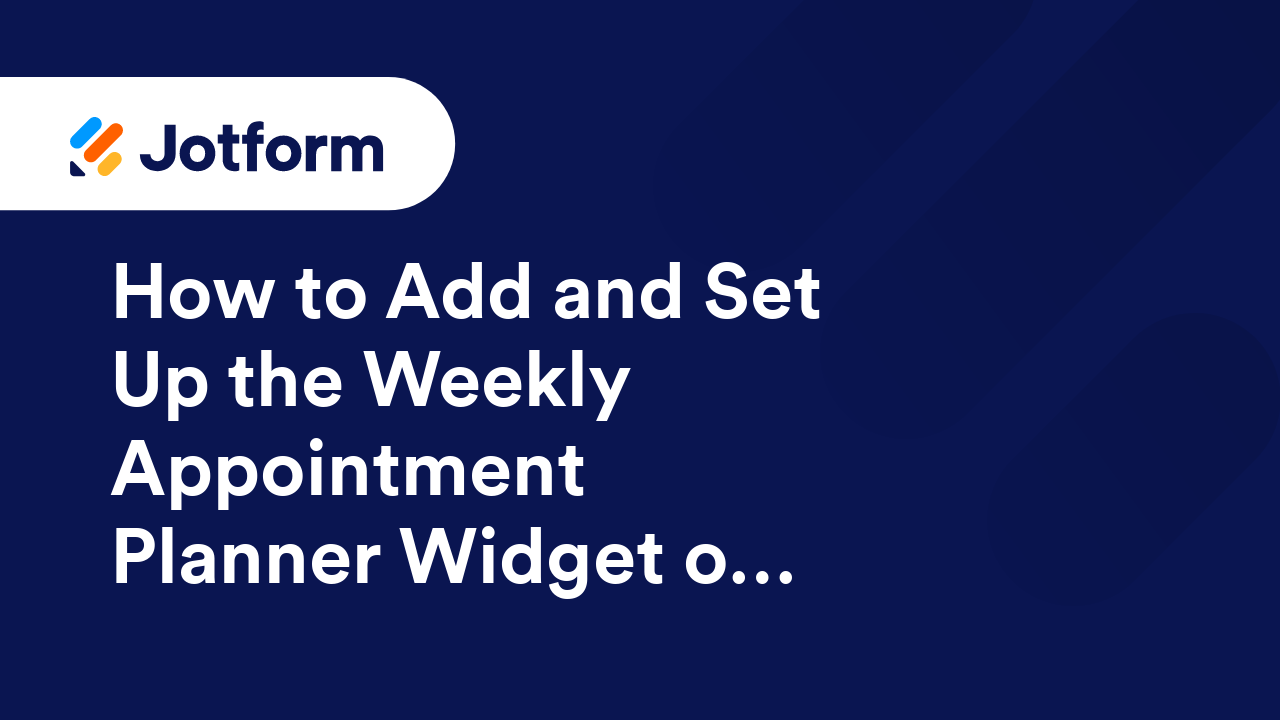 Jotform Widgets