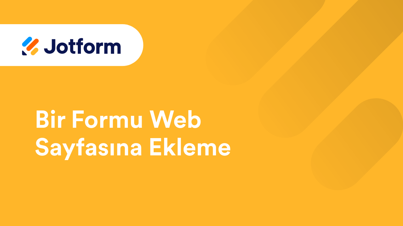 Formları Paylaşma