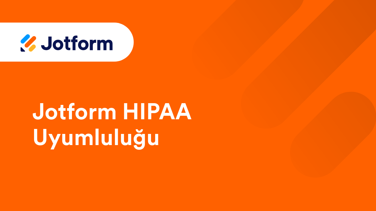 HIPAA Uyumlu Formlar