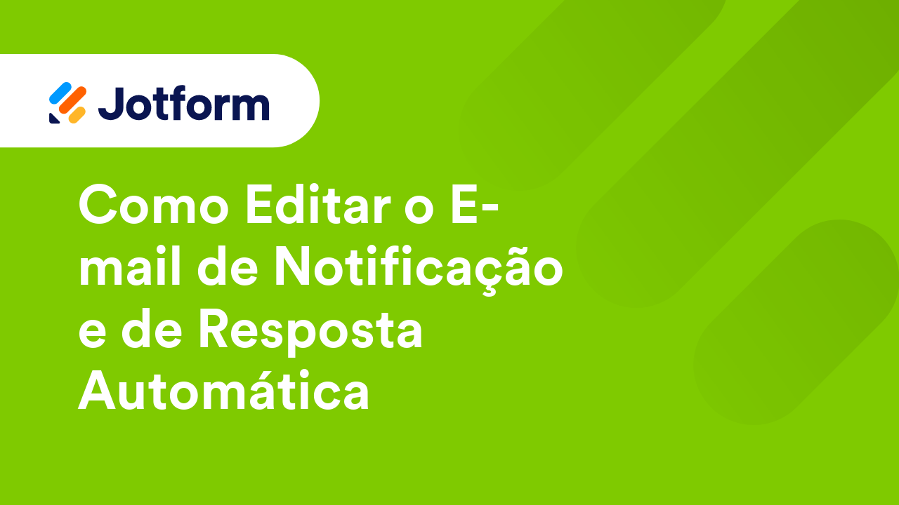 E-mails dos Formulários