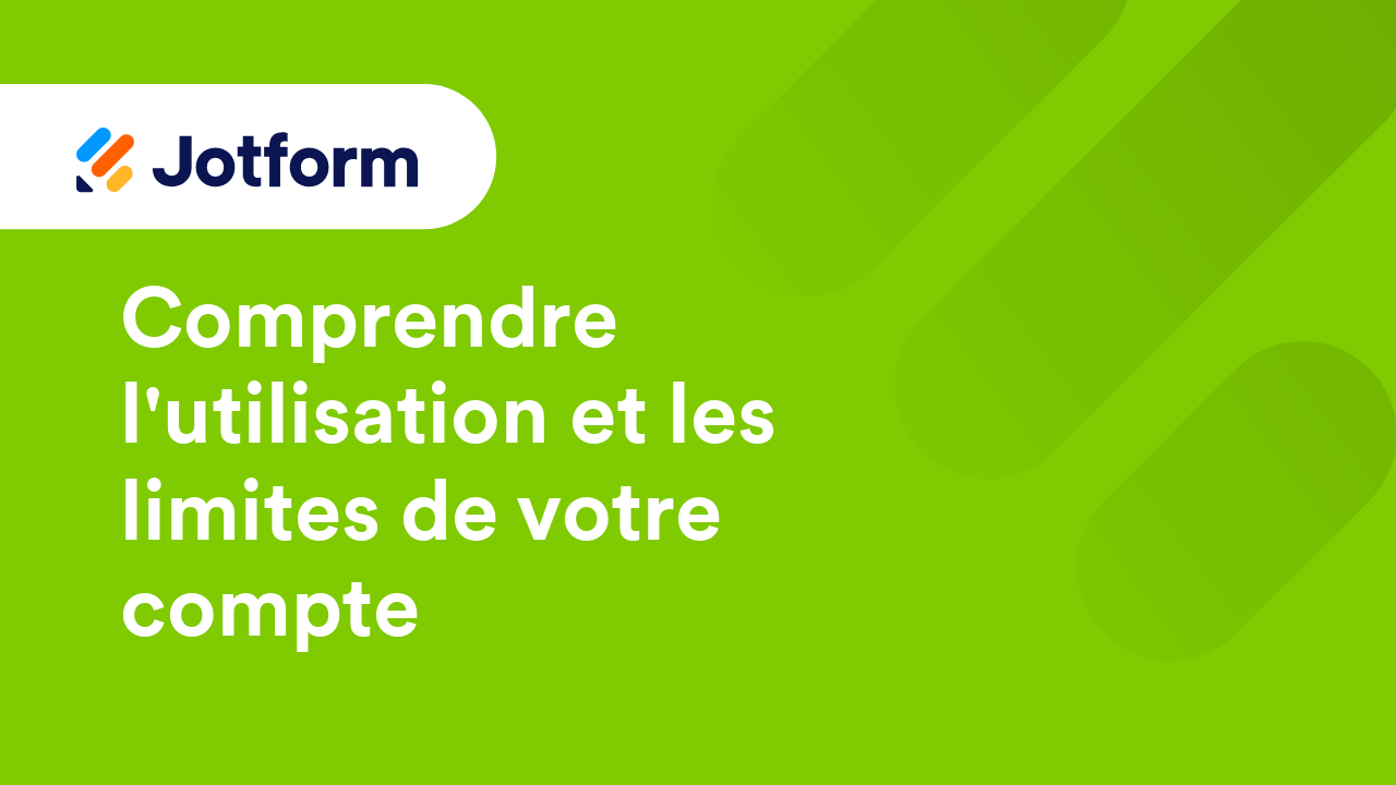 Débuter avec Jotform