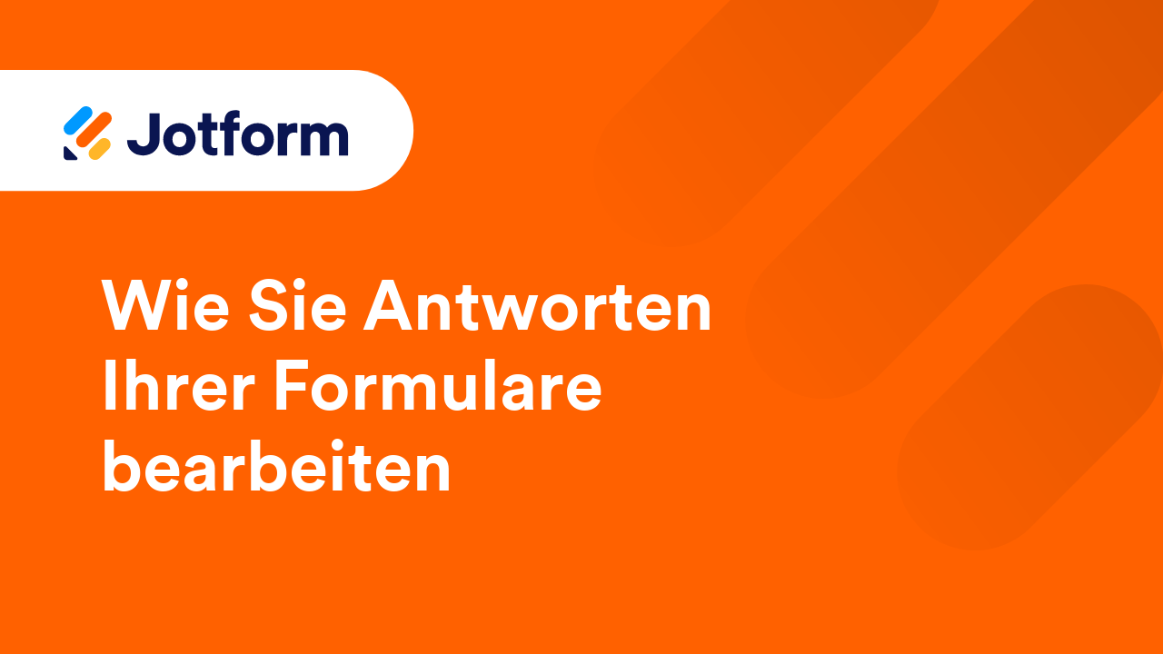 Formulare verwalten