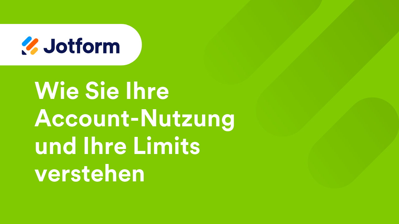 Erste Schritte mit Jotform