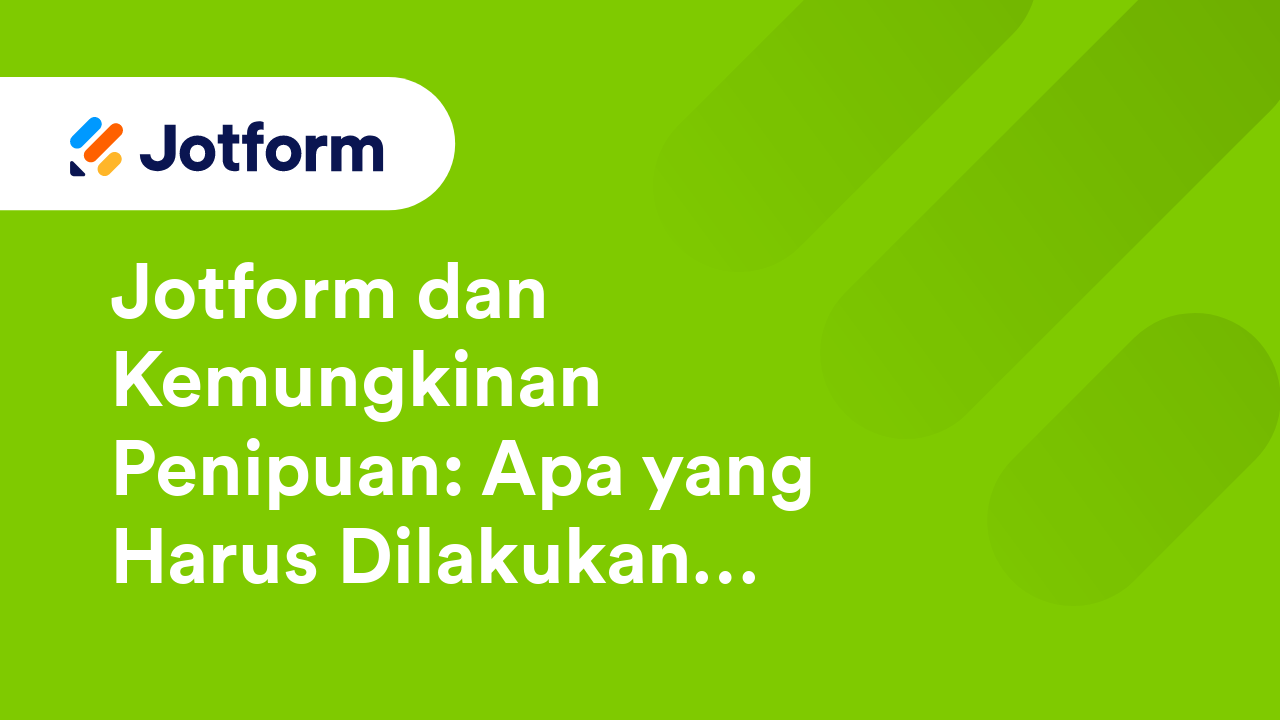 Mulai dengan Jotform