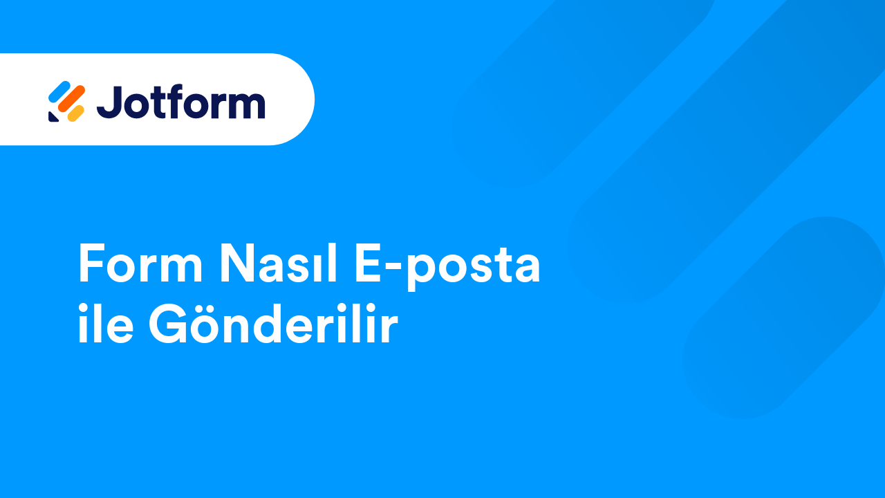 Formları Paylaşma