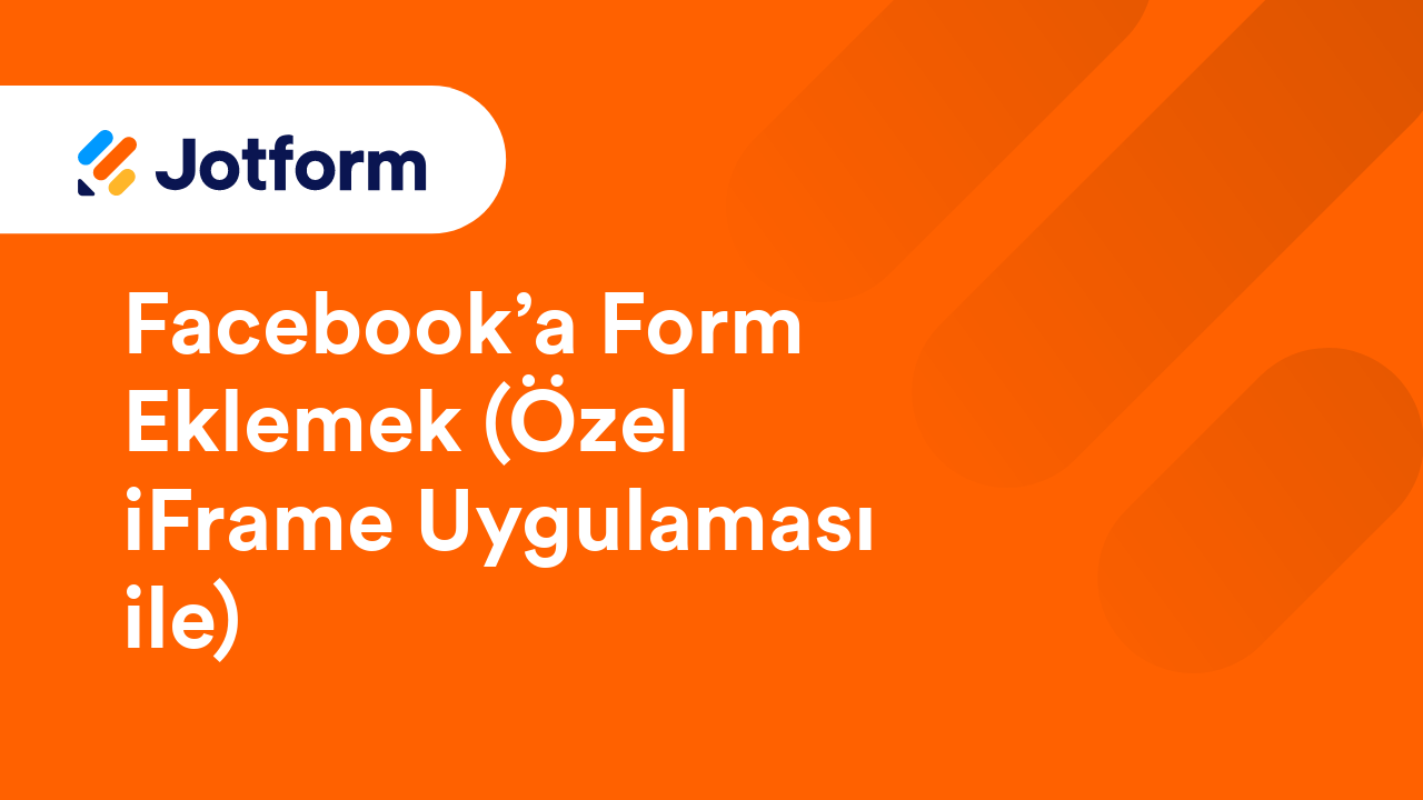 Formları Paylaşma