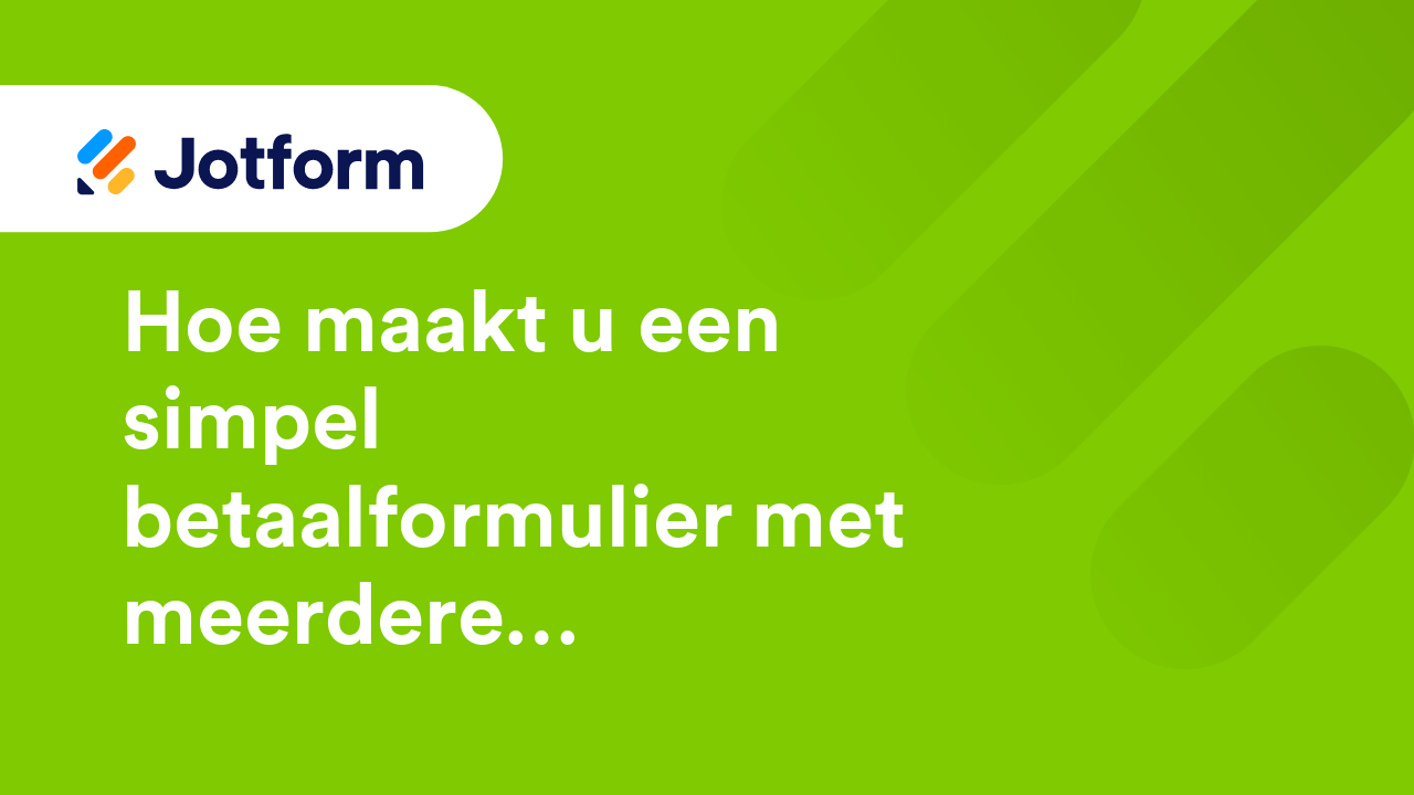 Betalingsformulieren