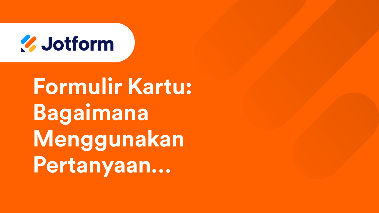 Formulir Kartu
