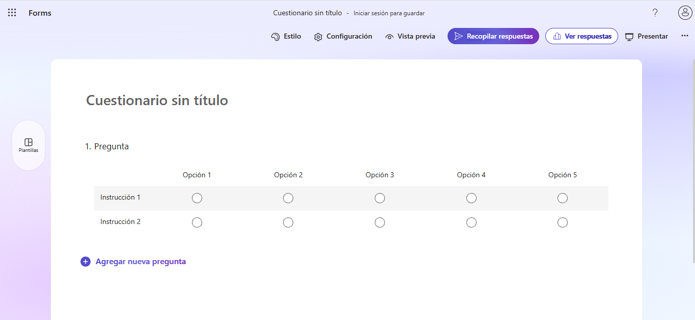 Cómo crear una tabla rellenable en Microsoft Forms Image-3