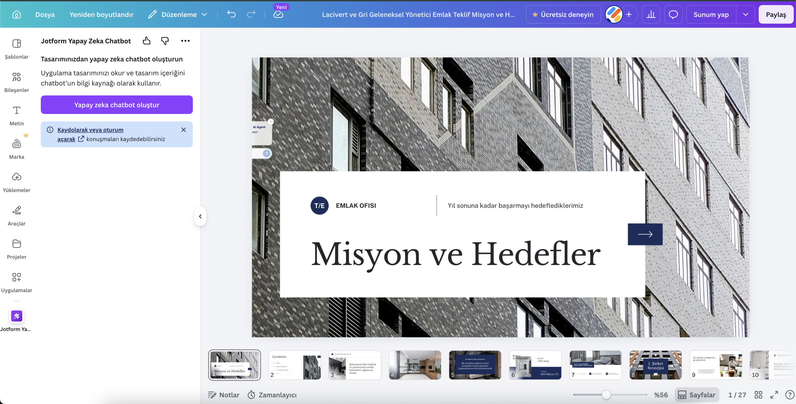 Canva'da Jotform Yapay Zeka Chatbotu Duyuruyoruz Image-4