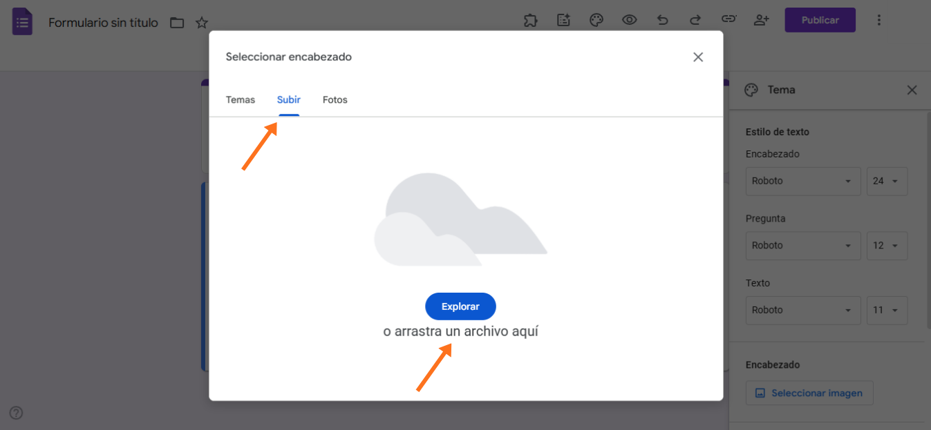 Cómo agregar un logotipo a su Formulario de Google Image-4