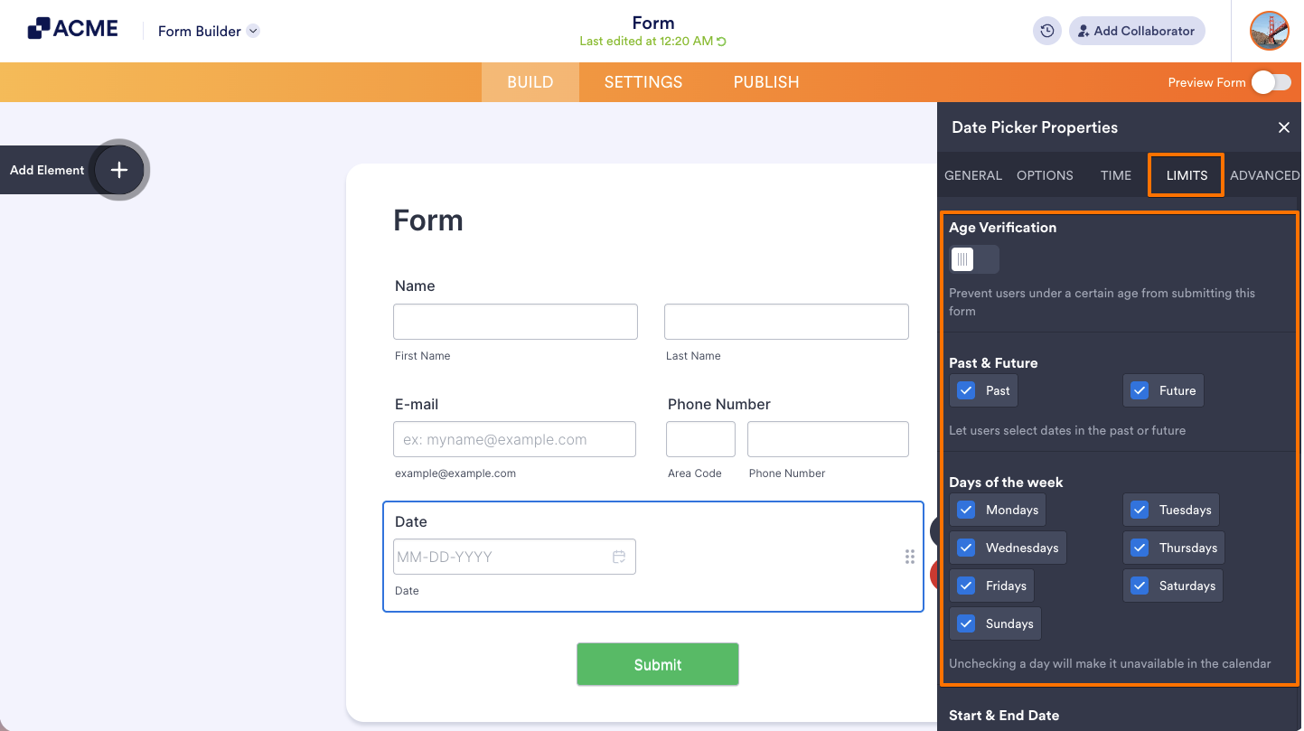 How to Limit Specific Dates in Date Picker Image-3