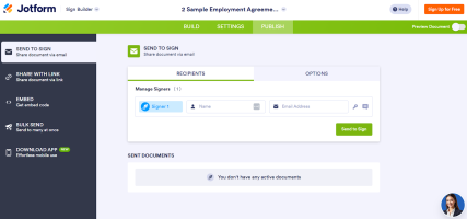 Instant On Sign Form.pdf How to create a signable PDF form: Two easy ways with Jotform | Jotform ...