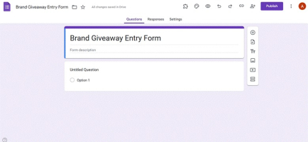 How to set up a giveaway on Google Forms | Jotform Blog