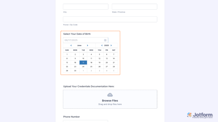 How to Add and Set Up the Date Picker Widget