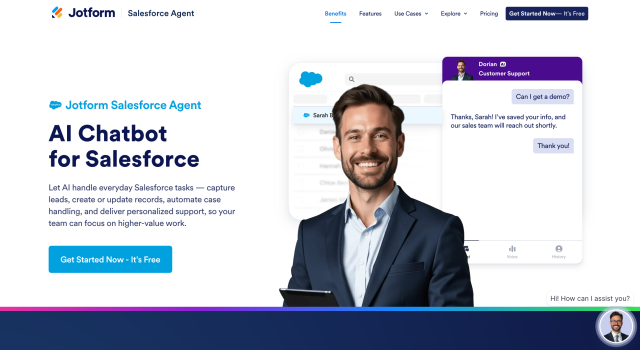 How to enable Agentforce in Salesforce (step-by-step) | Jotform Blog