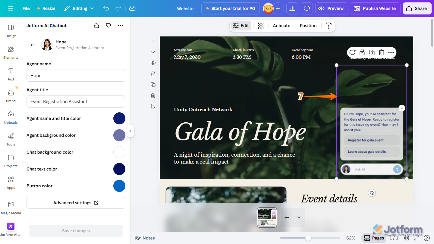 How to Create an AI Chatbot in Canva Image-3