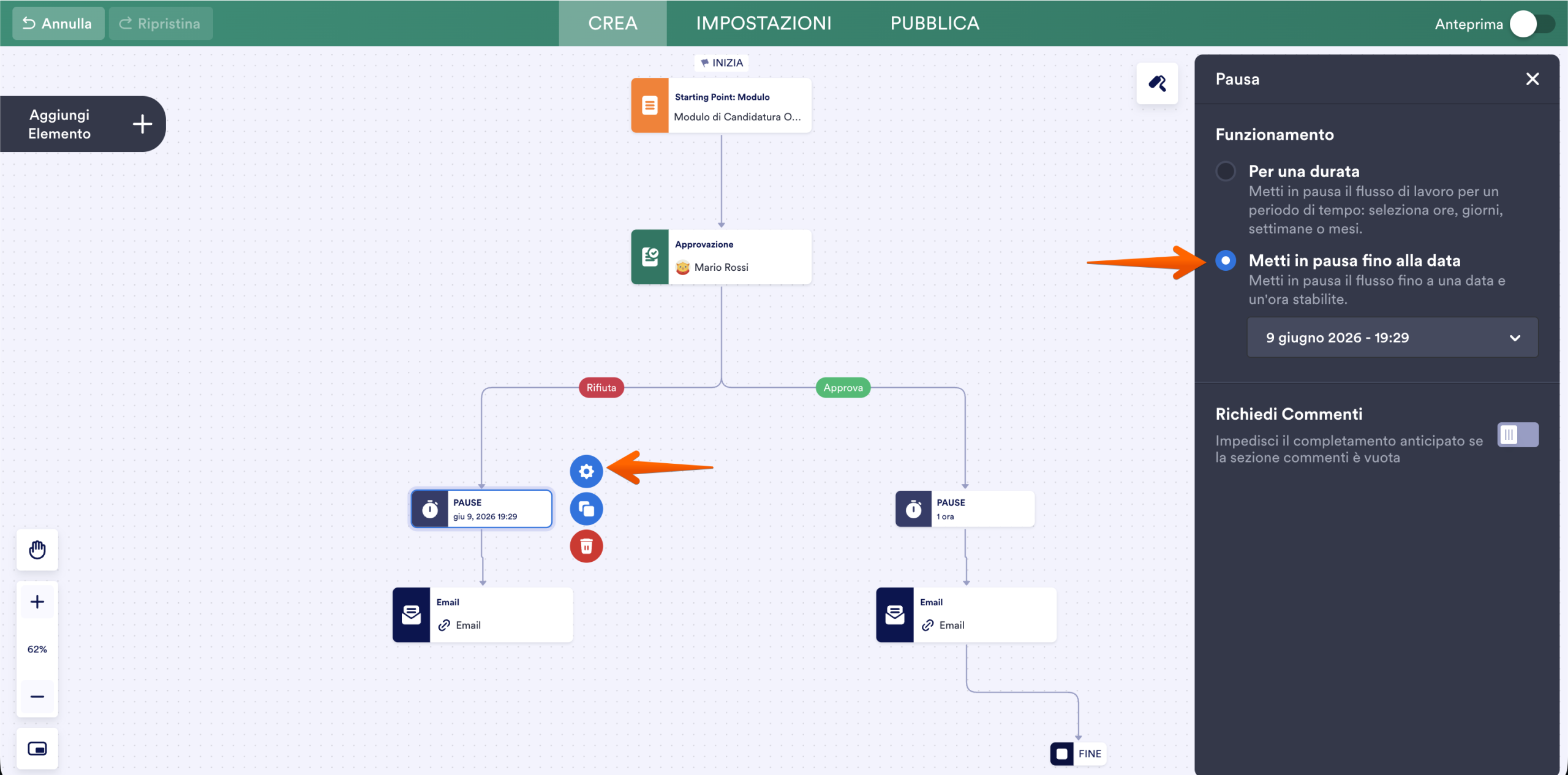 Nuovi aggiornamenti basati sul controllo per i flussi di lavoro Jotform Image-6