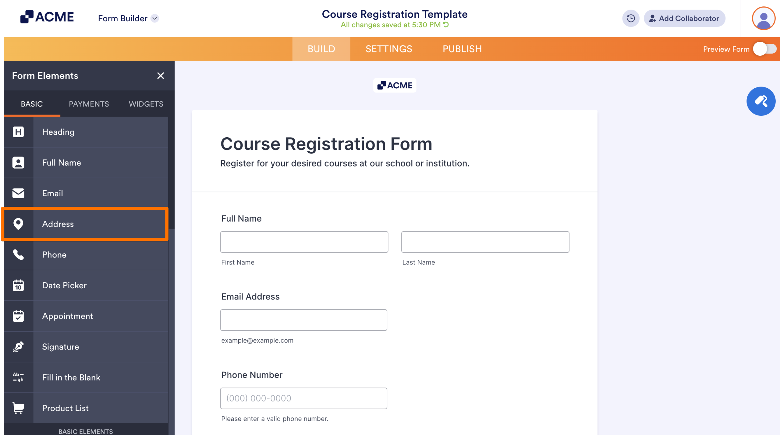 How To Add and Set up the Address Field Image-1