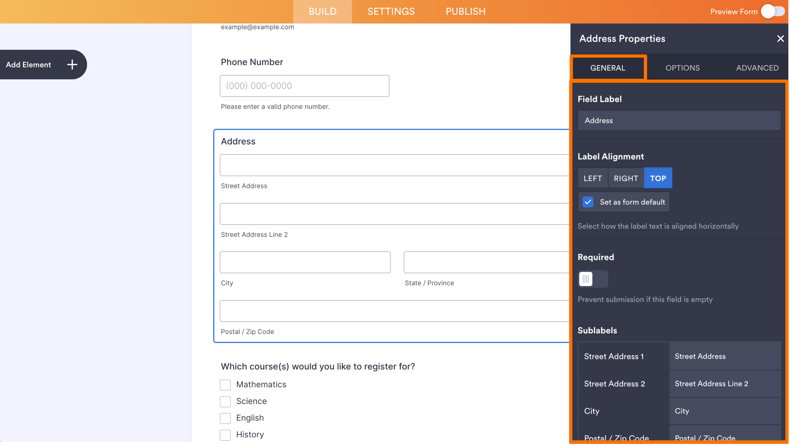 How To Add and Set up the Address Field Image-2