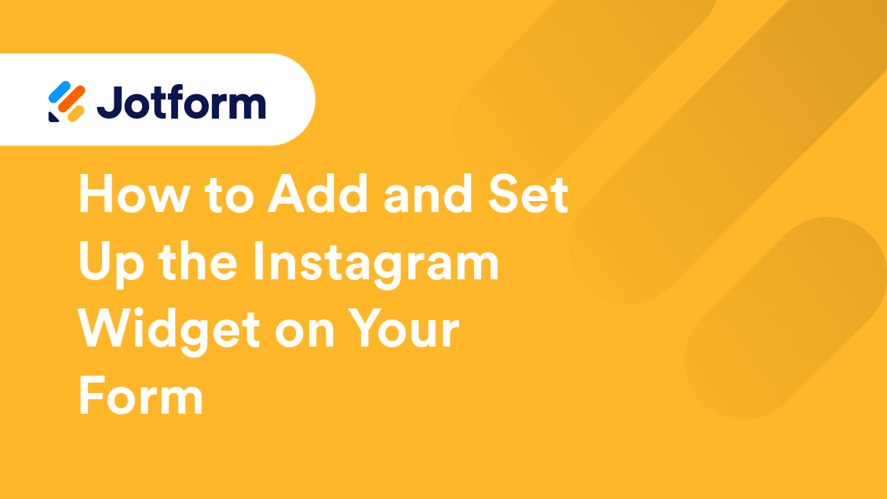 Jotform Widgets