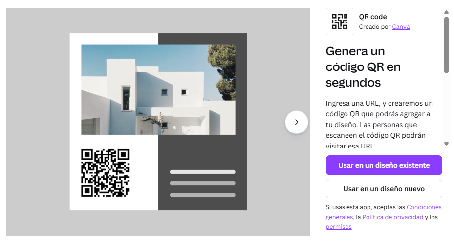 Cómo crear un código QR en Canva Image-1