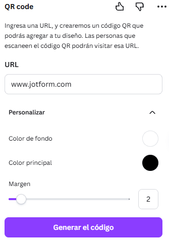 Cómo crear un código QR en Canva Image-2