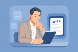 How to fill out a W-4P form: step-by-step guide