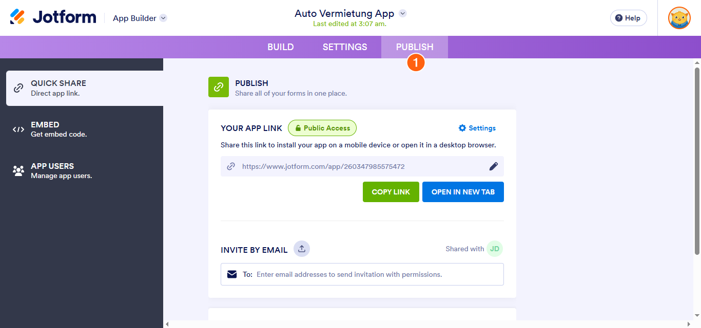 So betten Sie Ihren Jotform Store in Ihre Weebly-Website ein Image-1