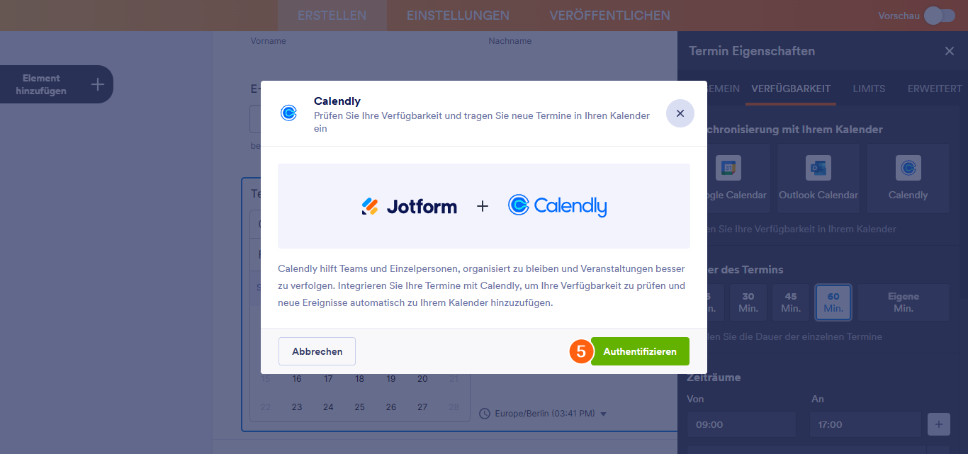 Wie Sie das Calendly Widget hinzufügen und einrichten Image-5