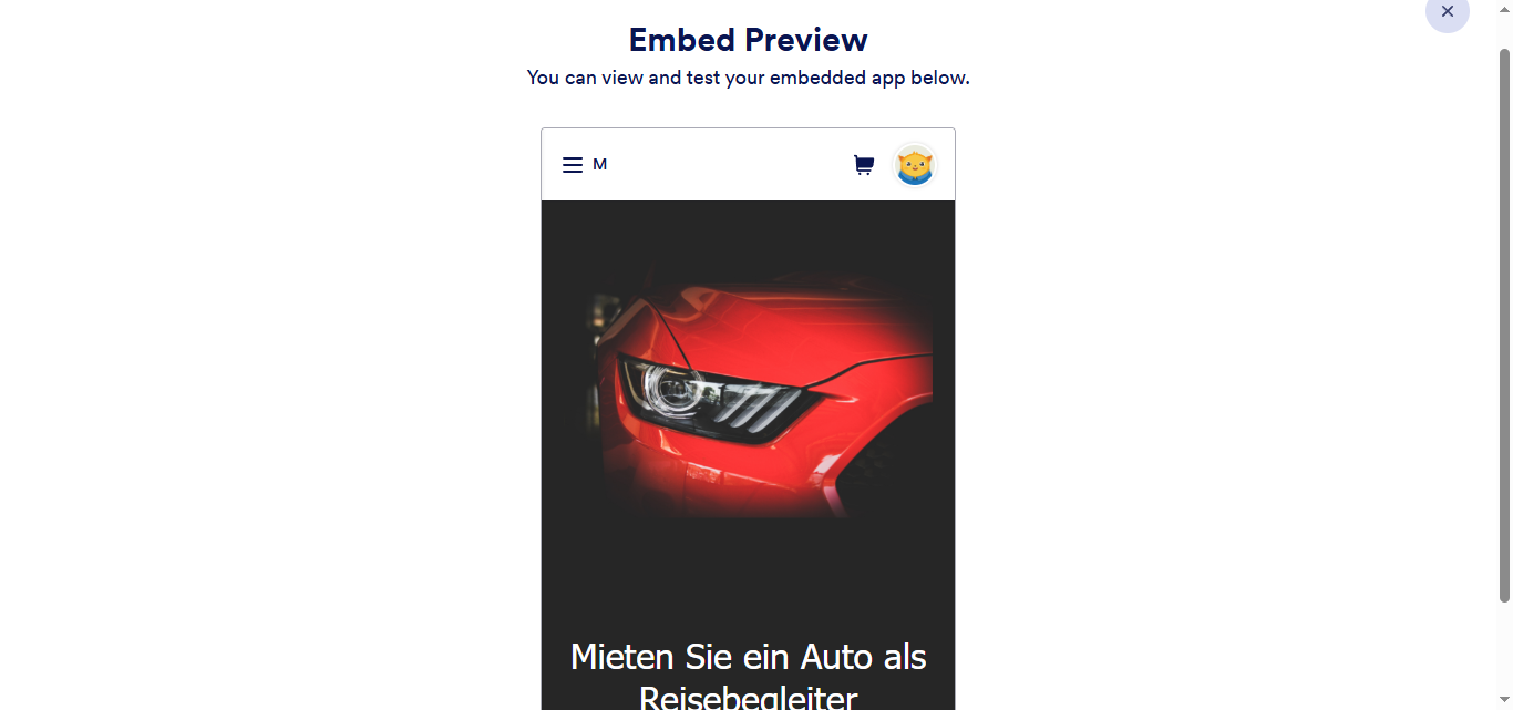 So betten Sie den Store in eine Website ein Image-3