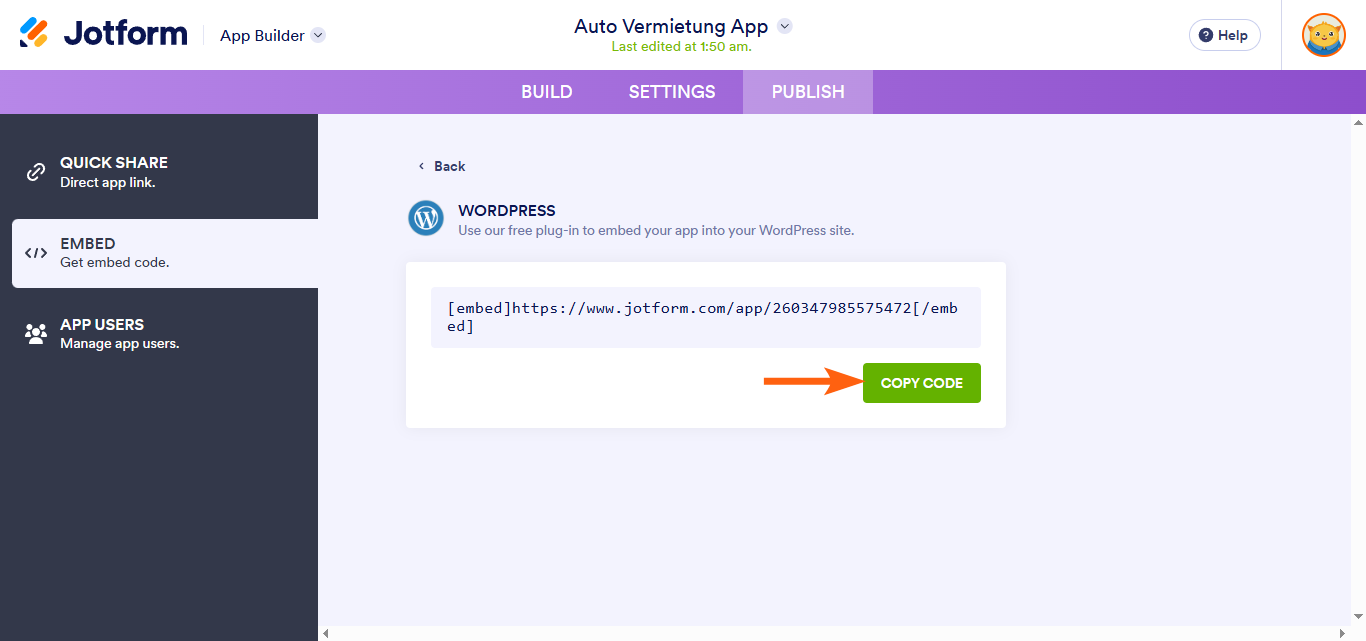 So betten Sie den Store in eine Website ein Image-5
