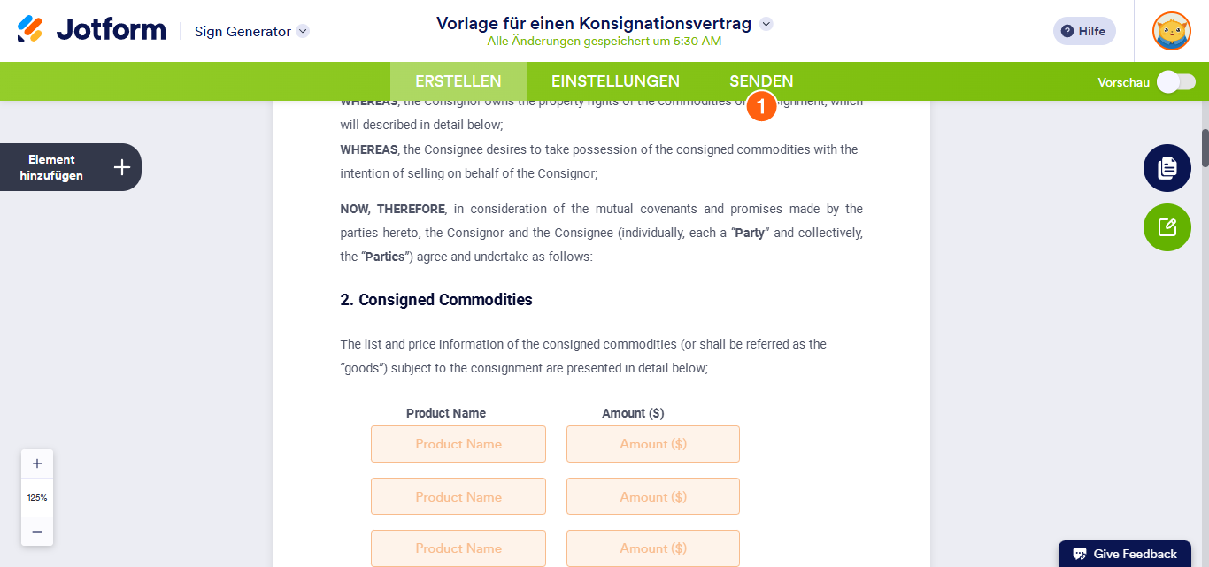 So legen Sie ein Ablaufdatum in Jotform Sign fest Image-1