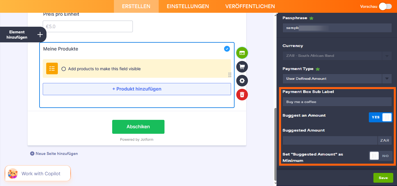 So integrieren Sie Ihr Formular in Payfast Image-6