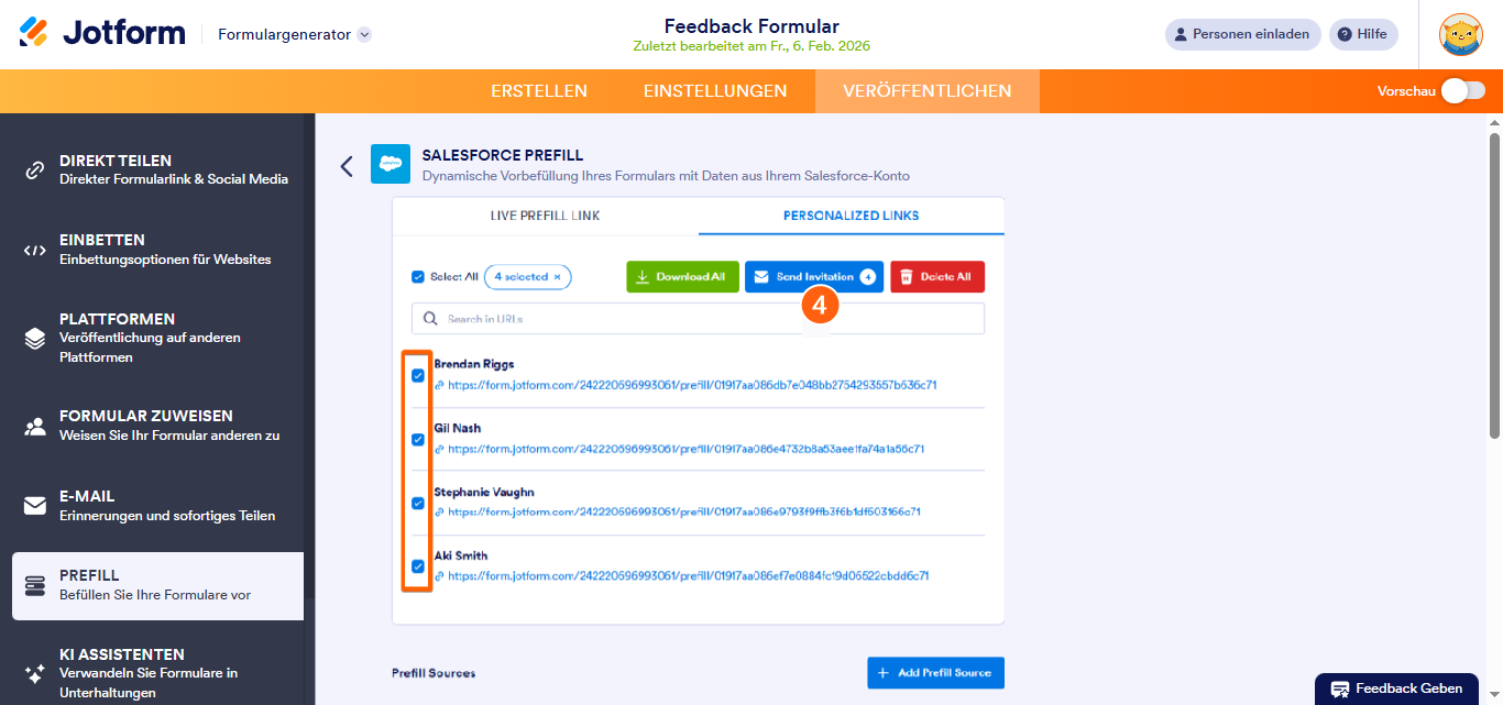 So erstellen Sie einzigartige Formularlinks für Ihre Salesforce-Kunden Image-3