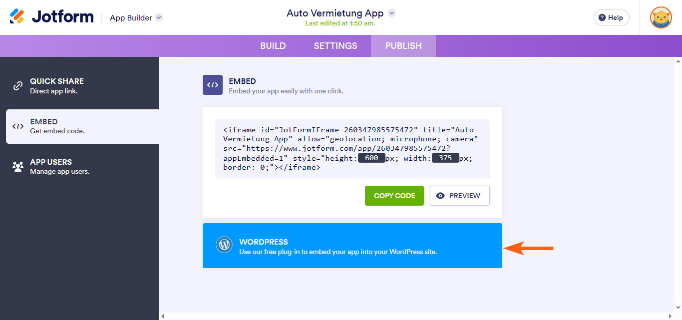 So betten Sie den Store in eine Website ein Image-4